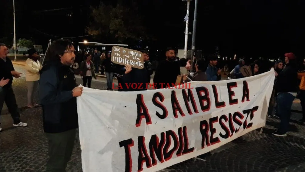 Escasa respuesta a la convocatoria a un "callerolazo" en Tandil